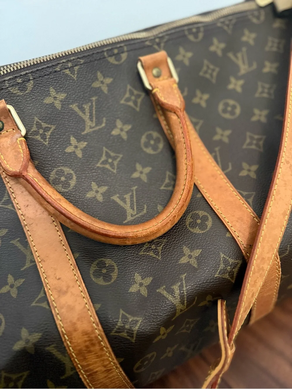 Authentic Louis Vuitton Keepall 55 Monogram Vintage 1995 Made in France